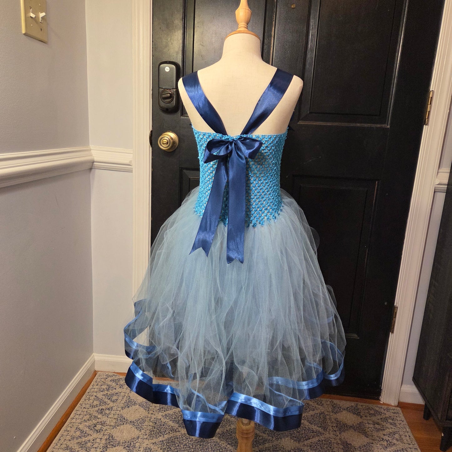 Serene Blue Sky Tutu Dress