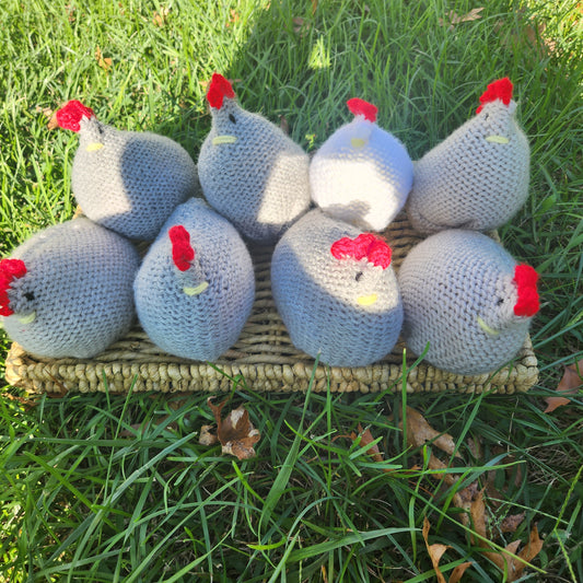 Barnyard Knitted Chicken