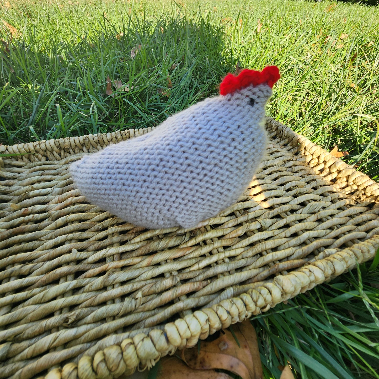 Barnyard Knitted Chicken