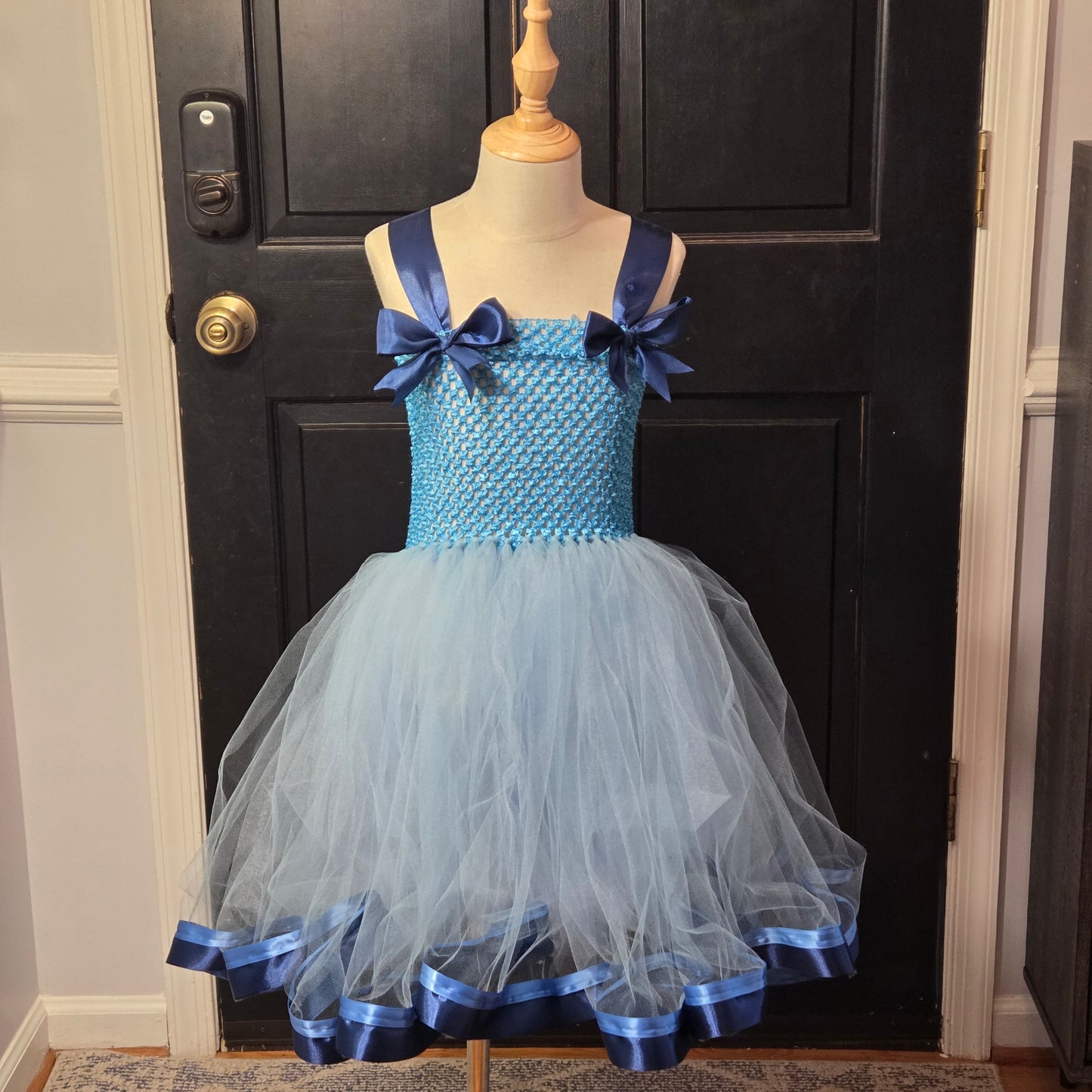 Serene Blue Sky Tutu Dress