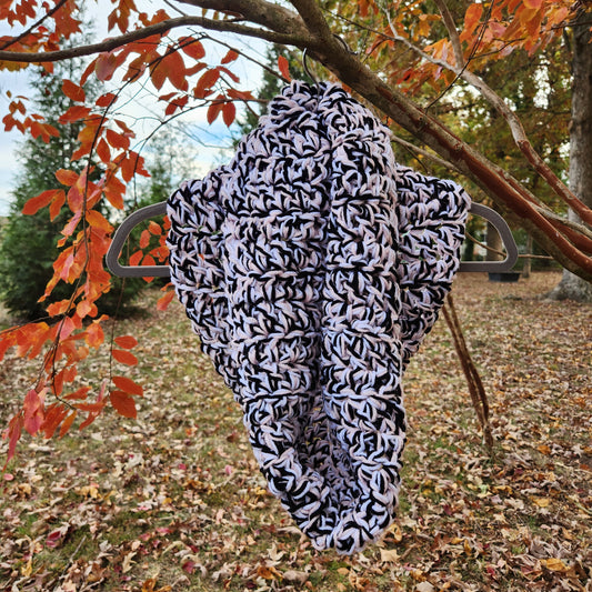 Large Crochet Infinity